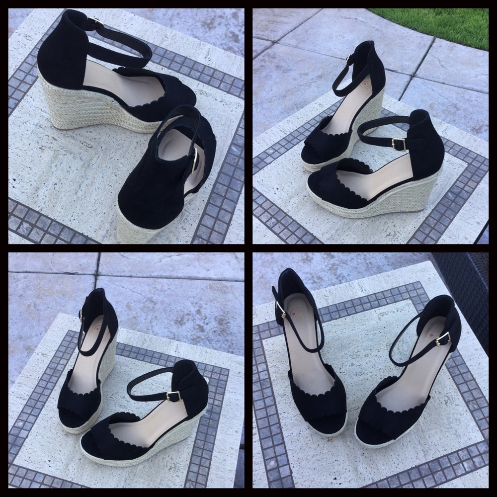 1 LEFT‼️Wedge Espadrilles - Picture 8 of 8